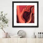 Lava Marble 024 by Jelena Obradovic on GIANT ART - red vector illustration