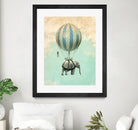 ballon elephant by Vin Zzep on GIANT ART - white digital painting