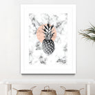 Marble Pineapple 053 by Jelena Obradovic on GIANT ART - white vector illustration