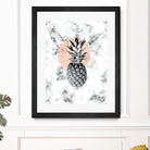 Marble Pineapple 053 by Jelena Obradovic on GIANT ART - white vector illustration