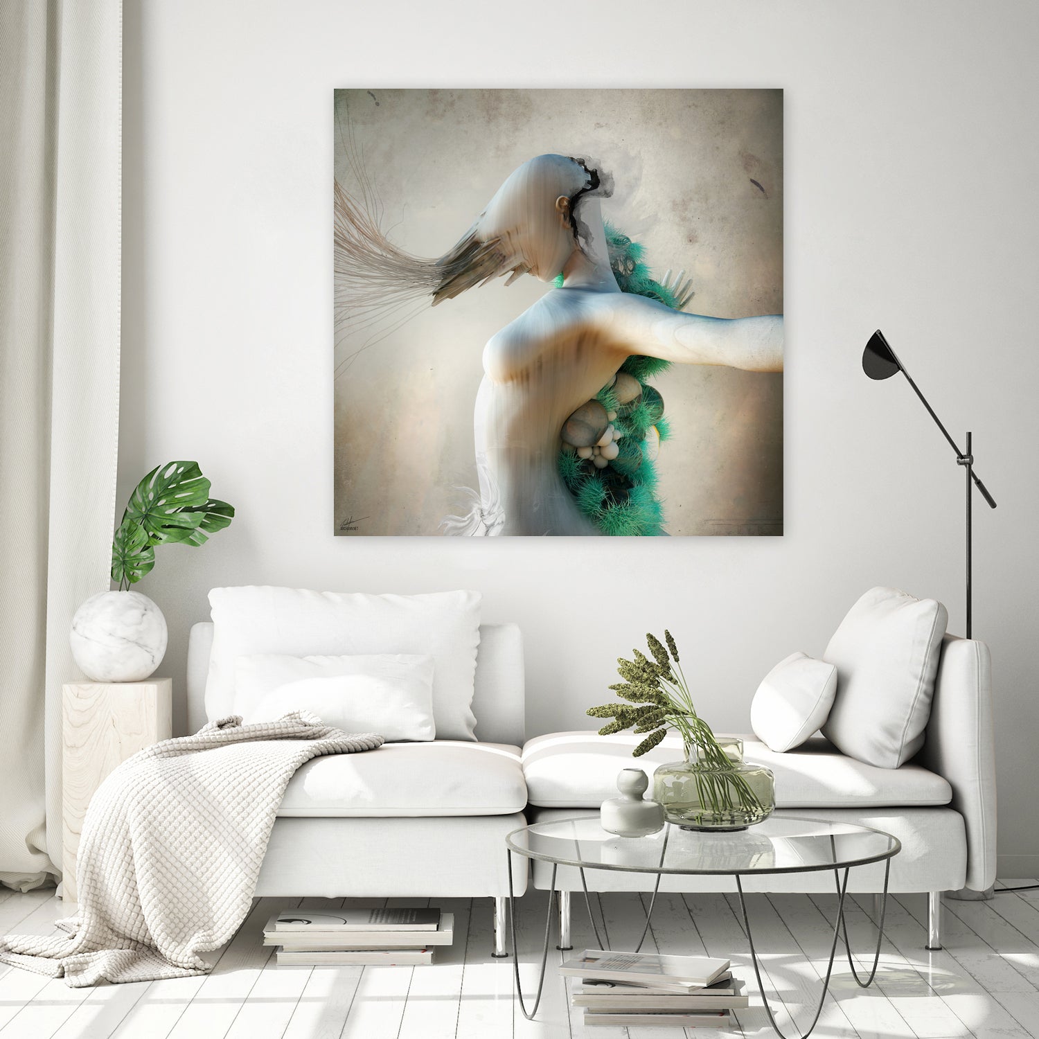 Makuma by Archan Nair on GIANT ART - white 3d art