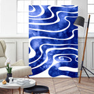 Tide V by Stevyn Llewellyn on GIANT ART - blue digital painting