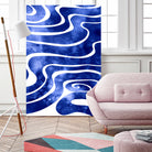 Tide V by Stevyn Llewellyn on GIANT ART - blue digital painting