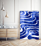 Tide V by Stevyn Llewellyn on GIANT ART - blue digital painting