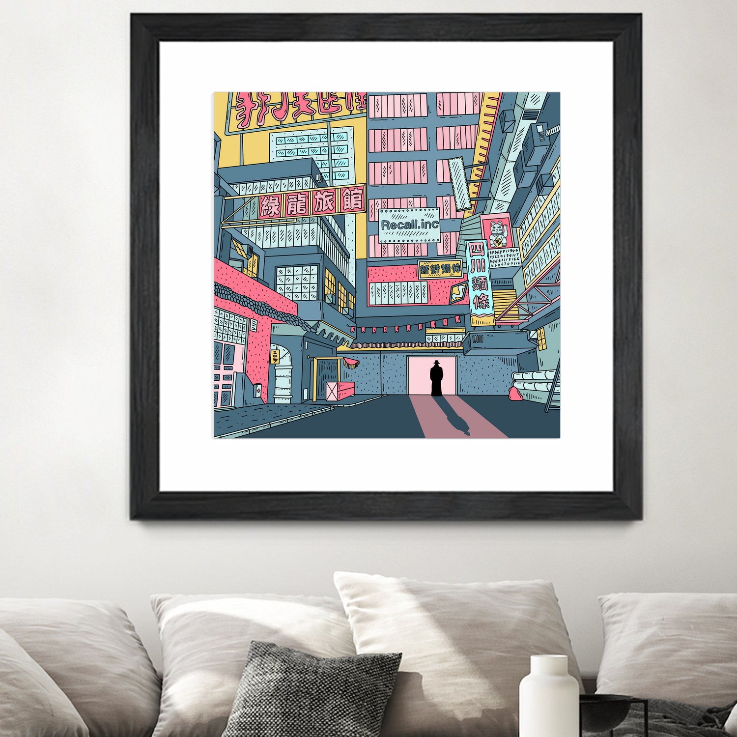 Philip K. Dick's Electric Dream by Alexandra Kalenskaya on GIANT ART - white digital painting