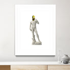 HOMER DAVID SIMPSON by Michael Benisty on GIANT ART - white photo illustration