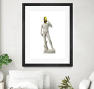 HOMER DAVID SIMPSON by Michael Benisty on GIANT ART - white photo illustration