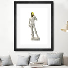 HOMER DAVID SIMPSON by Michael Benisty on GIANT ART - white photo illustration