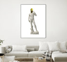 HOMER DAVID SIMPSON by Michael Benisty on GIANT ART - white photo illustration