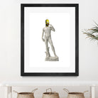 HOMER DAVID SIMPSON by Michael Benisty on GIANT ART - white photo illustration