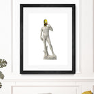 HOMER DAVID SIMPSON by Michael Benisty on GIANT ART - white photo illustration