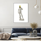 HOMER DAVID SIMPSON by Michael Benisty on GIANT ART - white photo illustration