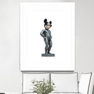 MICKEY MANEKKEN PISS by Michael Benisty on GIANT ART - white photo illustration