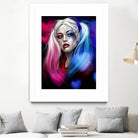 Harley Quinn by Dmitry Belov on GIANT ART - black digital painting