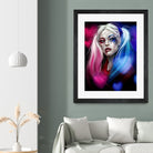 Harley Quinn by Dmitry Belov on GIANT ART - black digital painting