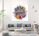 Color Explosion Three by Florian Habermann on GIANT ART - yellow vector illustration