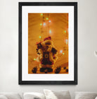 Santa Claus Christmas Gifts Candle Lights by Anna Matveeva on GIANT ART - white photo illustration