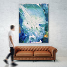 Ocean White by Alicia Jones on GIANT ART - white digital painting