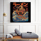 Great Ramen off Kanagawa by Ilustrata design on GIANT ART - white digital drawing