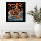 Great Ramen off Kanagawa by Ilustrata design on GIANT ART - white digital drawing