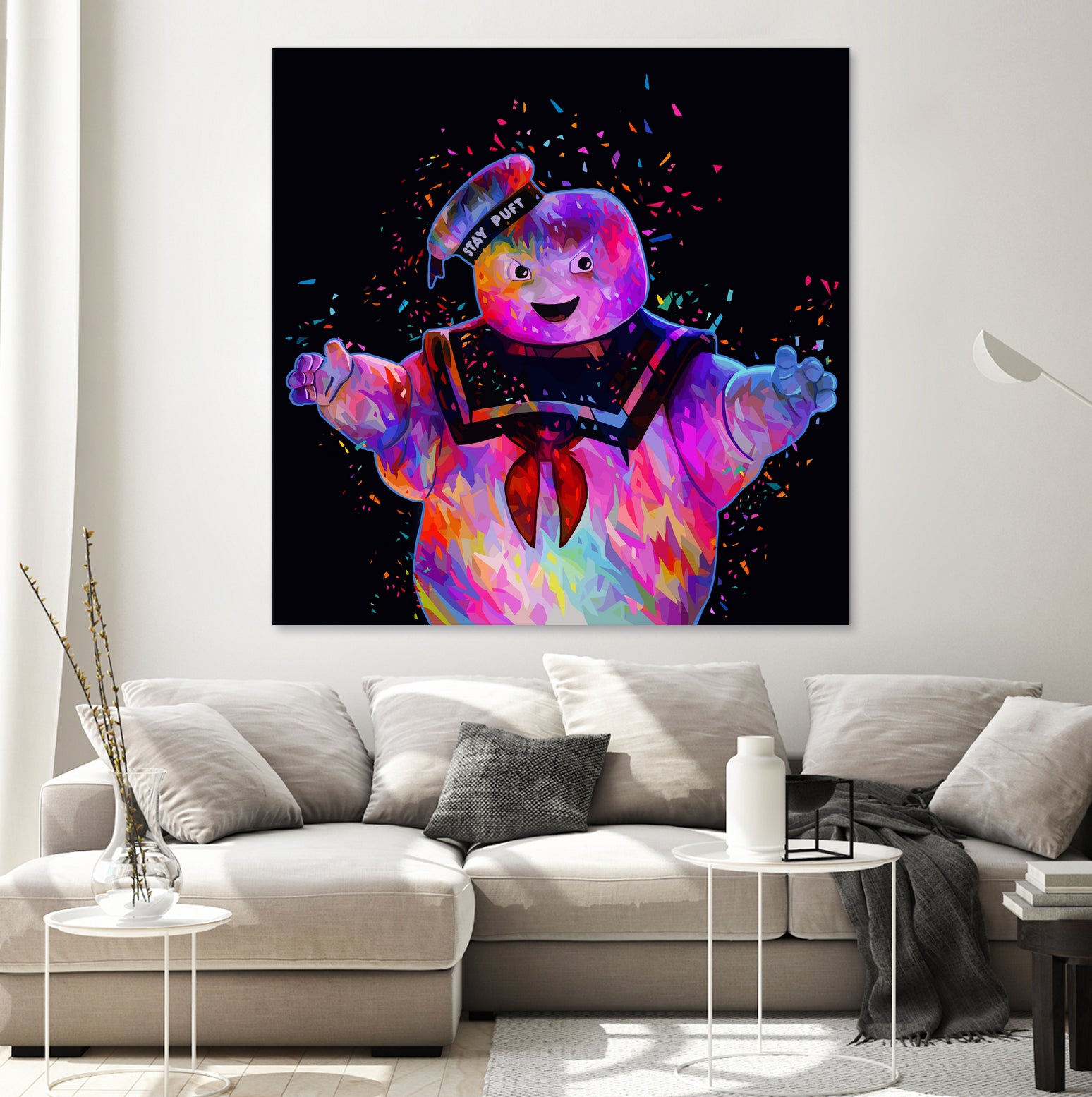 Stay Puft by Alessandro Pautasso on GIANT ART - black digital painting