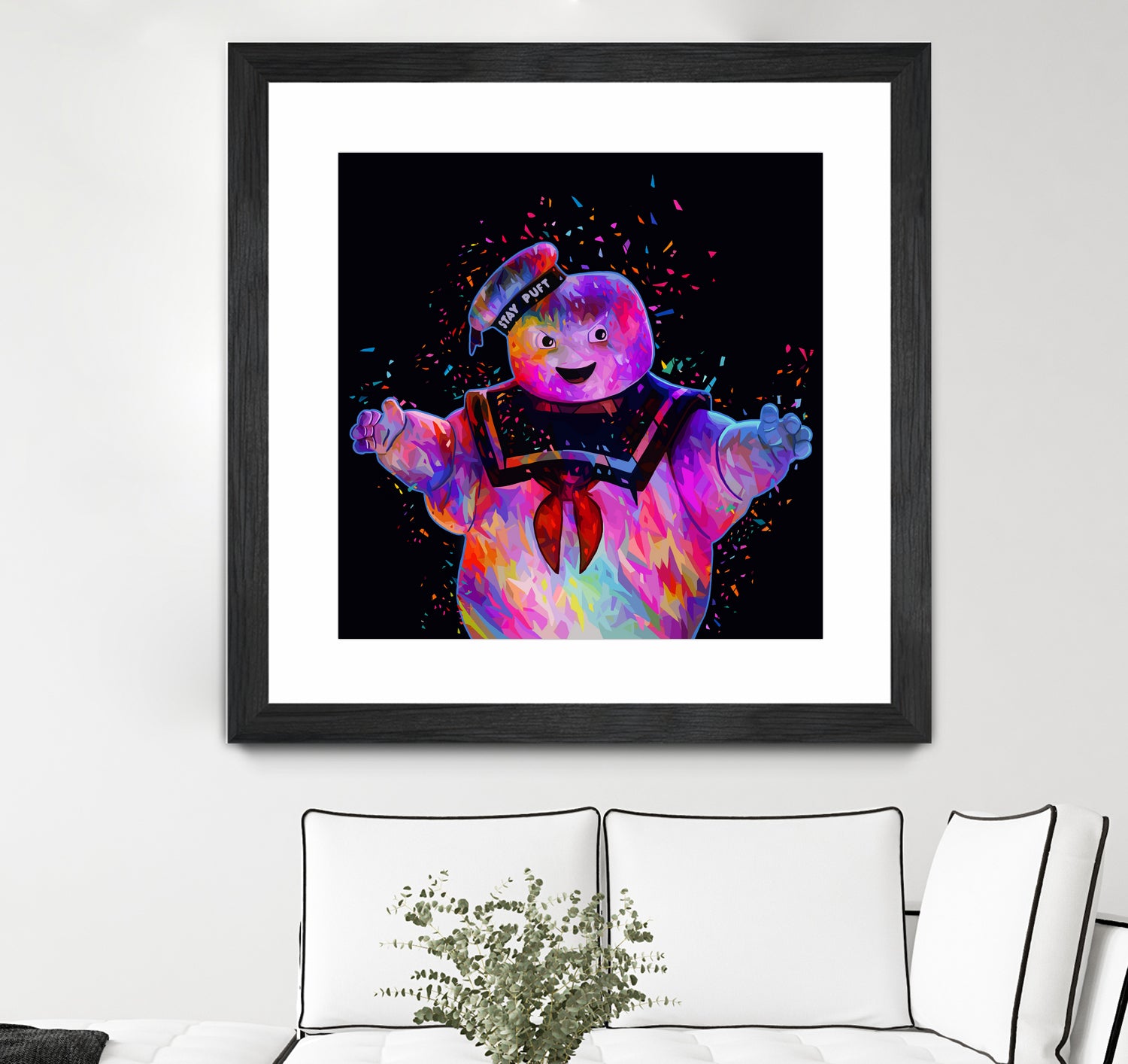 Stay Puft by Alessandro Pautasso on GIANT ART - black digital painting