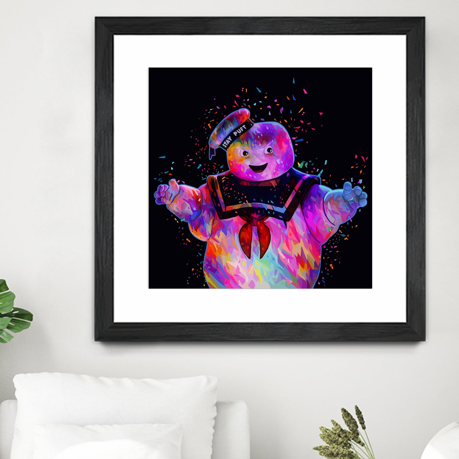 Stay Puft by Alessandro Pautasso on GIANT ART - black digital painting