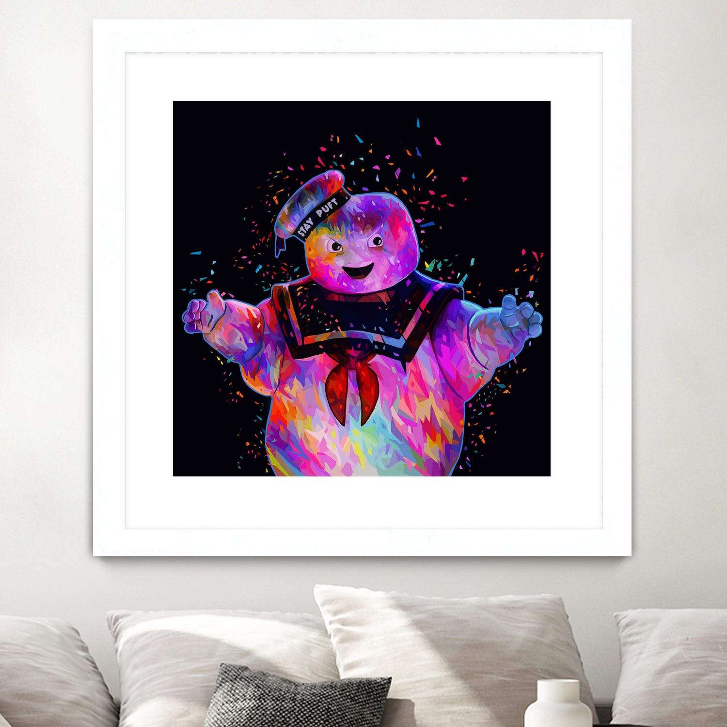 Stay Puft by Alessandro Pautasso on GIANT ART - black digital painting