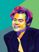 Harry Styles portrait by Xen Zendra on GIANT ART