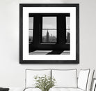 New York window by Irenka Barud on GIANT ART - black photo manipulation