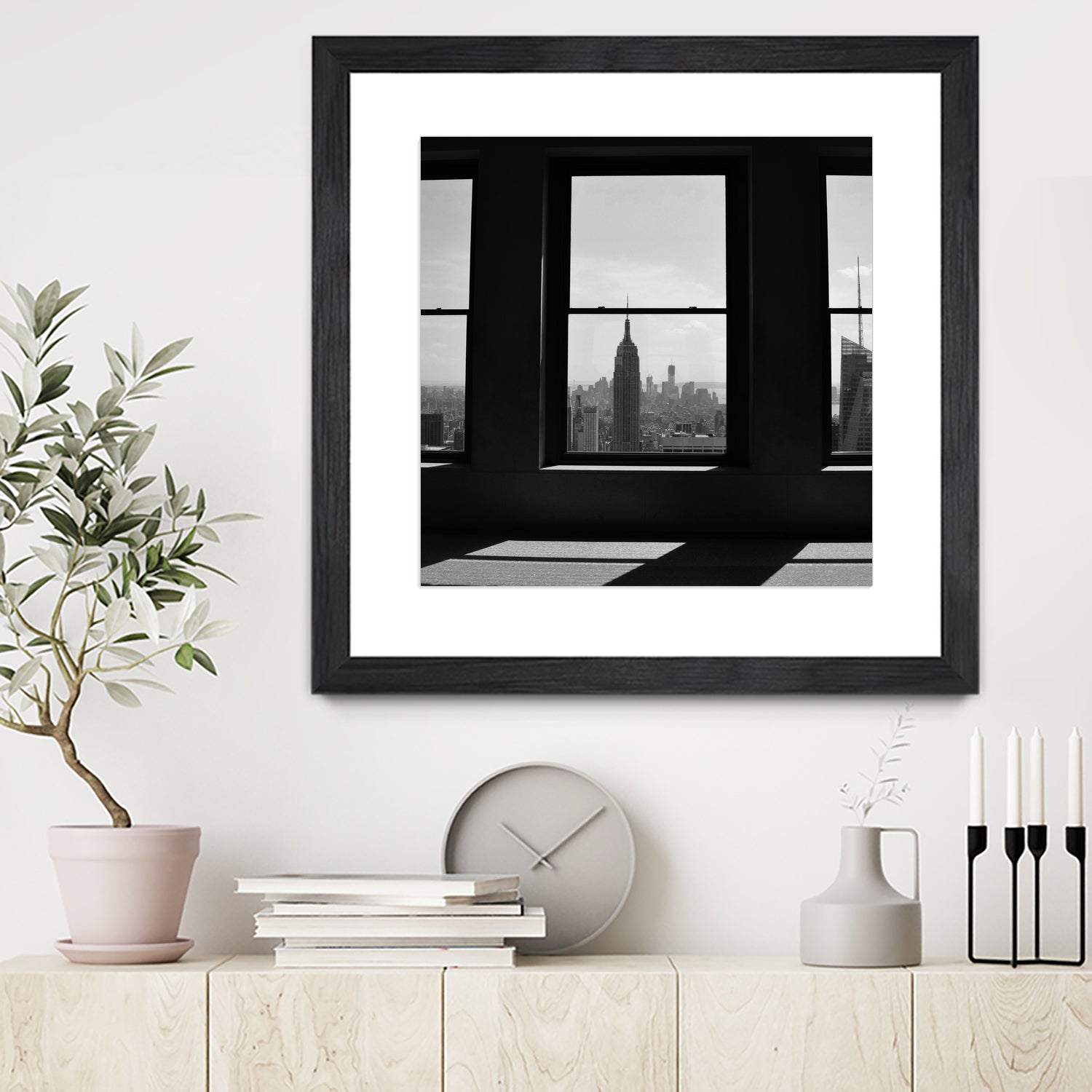 New York window by Irenka Barud on GIANT ART - black photo manipulation