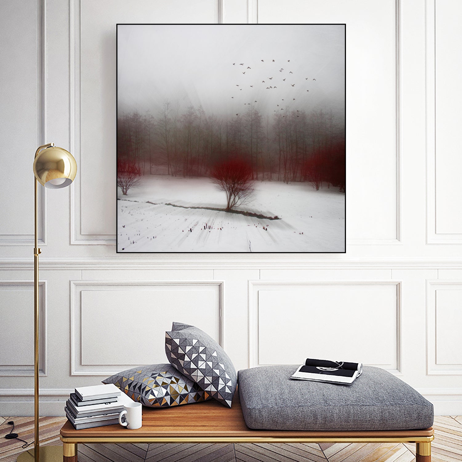 heArt of Winter by Dirk Wüstenhagen on GIANT ART - white photo manipulation