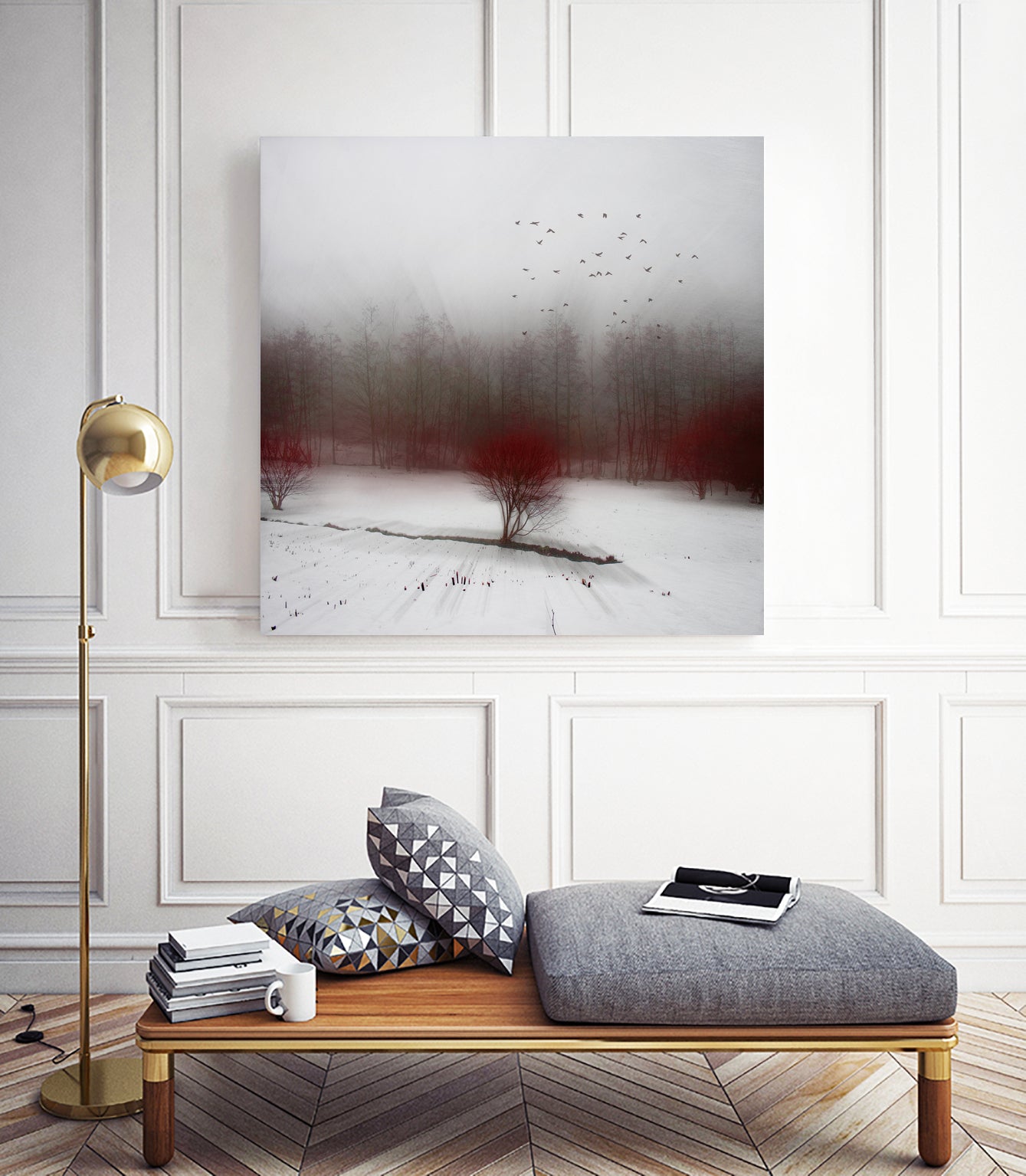 heArt of Winter by Dirk Wüstenhagen on GIANT ART - white photo manipulation