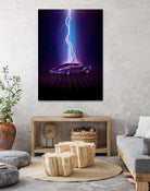 A legendary moment by Robert Farkas on GIANT ART - blue photo manipulation