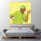 FRESH PRINCE OF BEL AIR by Nurul Aimi Binti Yahaya on GIANT ART - yellow digital drawing