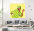 FRESH PRINCE OF BEL AIR by Nurul Aimi Binti Yahaya on GIANT ART - yellow digital drawing