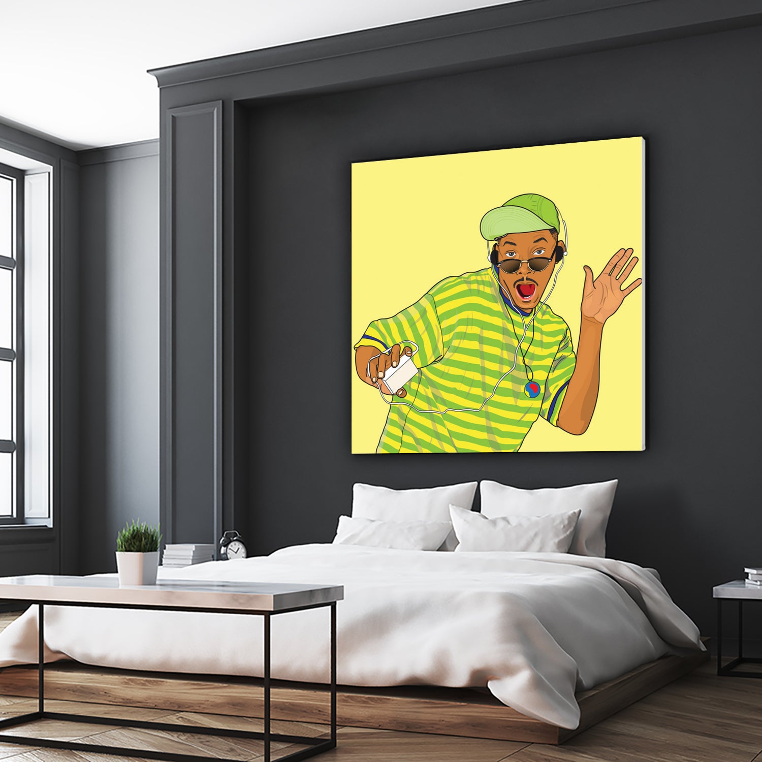 FRESH PRINCE OF BEL AIR by Nurul Aimi Binti Yahaya on GIANT ART - yellow digital drawing