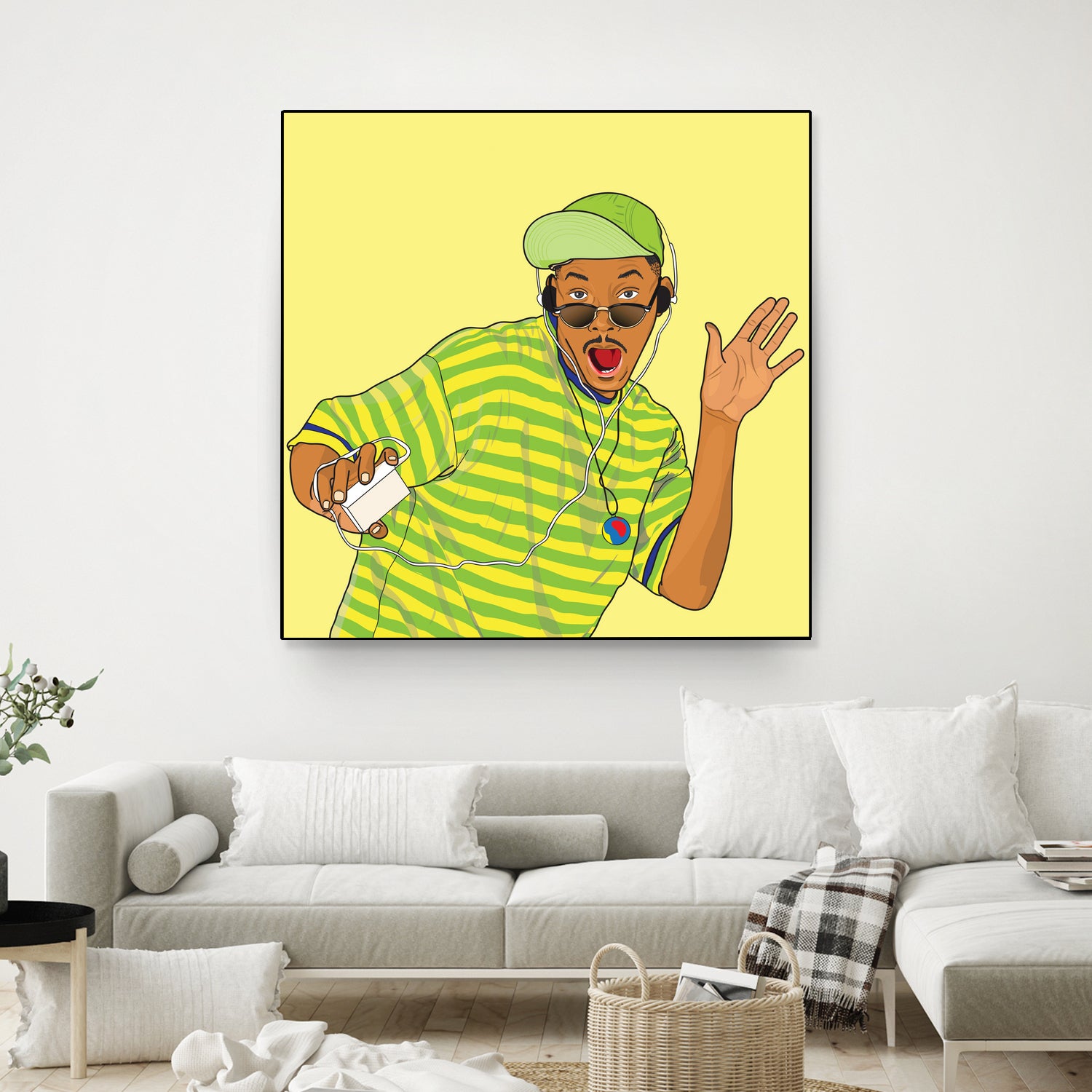 FRESH PRINCE OF BEL AIR by Nurul Aimi Binti Yahaya on GIANT ART - yellow digital drawing