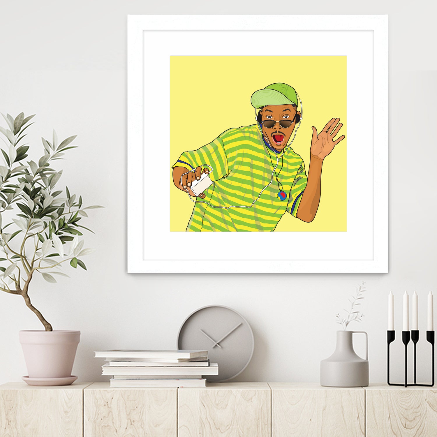 FRESH PRINCE OF BEL AIR by Nurul Aimi Binti Yahaya on GIANT ART - yellow digital drawing