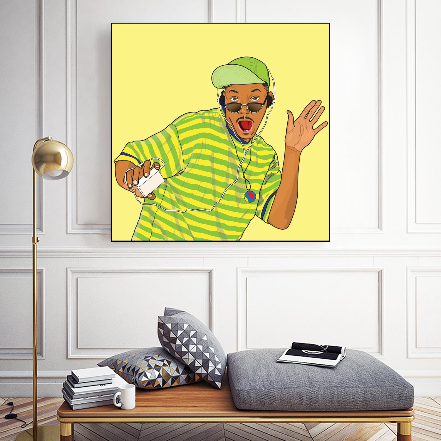 FRESH PRINCE OF BEL AIR by Nurul Aimi Binti Yahaya on GIANT ART - yellow digital drawing