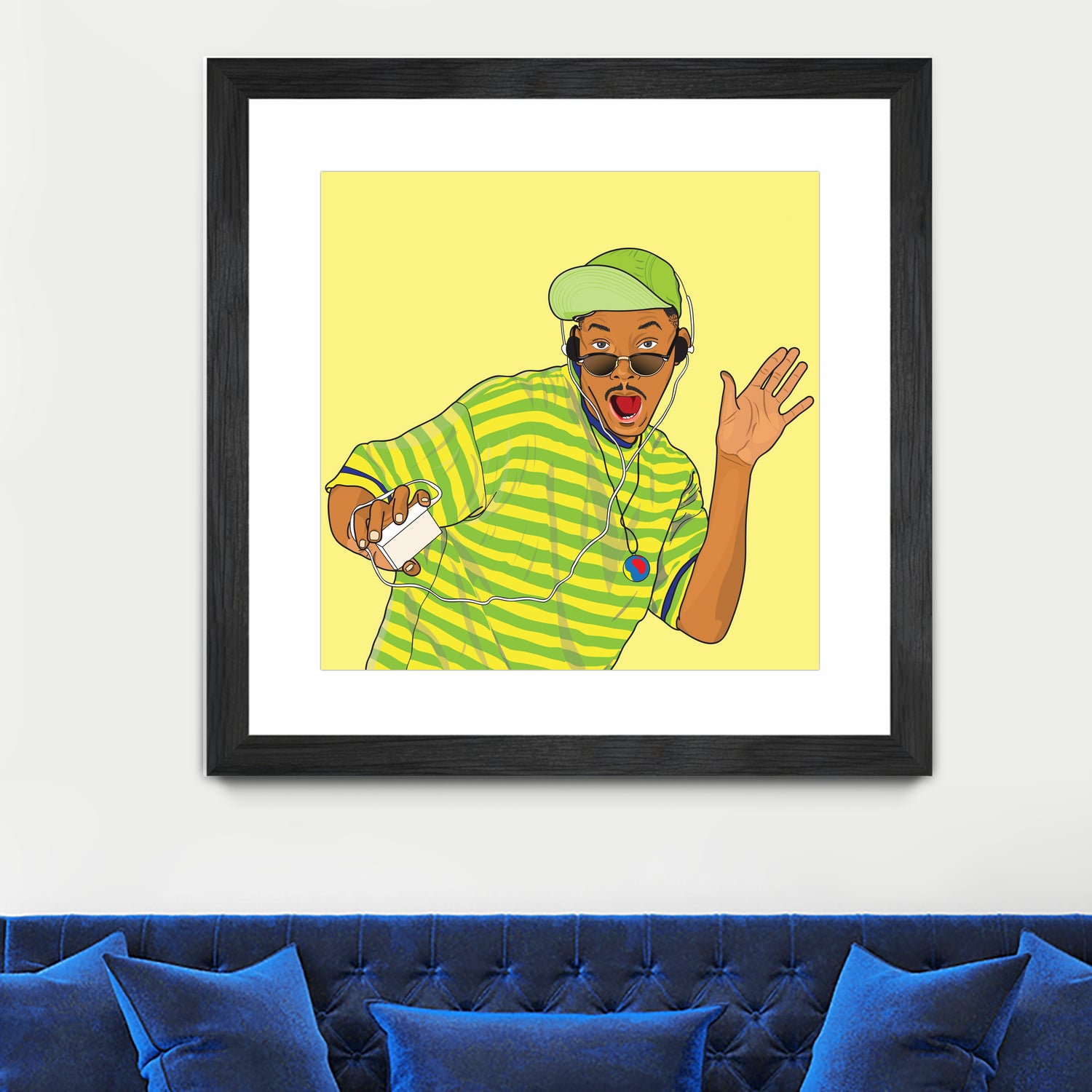 FRESH PRINCE OF BEL AIR by Nurul Aimi Binti Yahaya on GIANT ART - yellow digital drawing