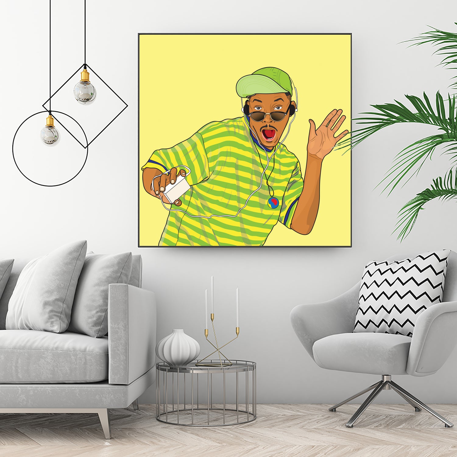 FRESH PRINCE OF BEL AIR by Nurul Aimi Binti Yahaya on GIANT ART - yellow digital drawing