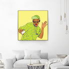 FRESH PRINCE OF BEL AIR by Nurul Aimi Binti Yahaya on GIANT ART - yellow digital drawing