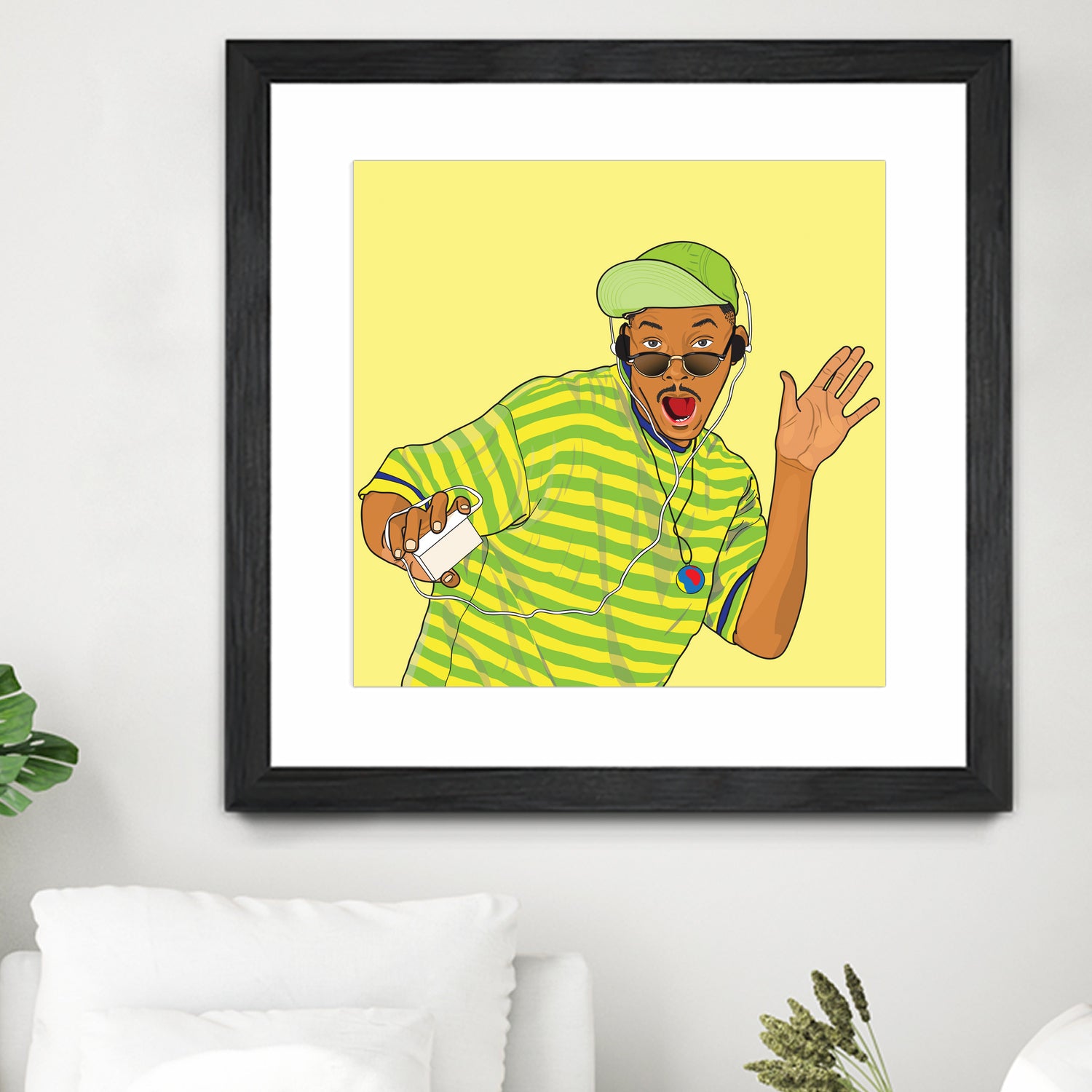 FRESH PRINCE OF BEL AIR by Nurul Aimi Binti Yahaya on GIANT ART - yellow digital drawing