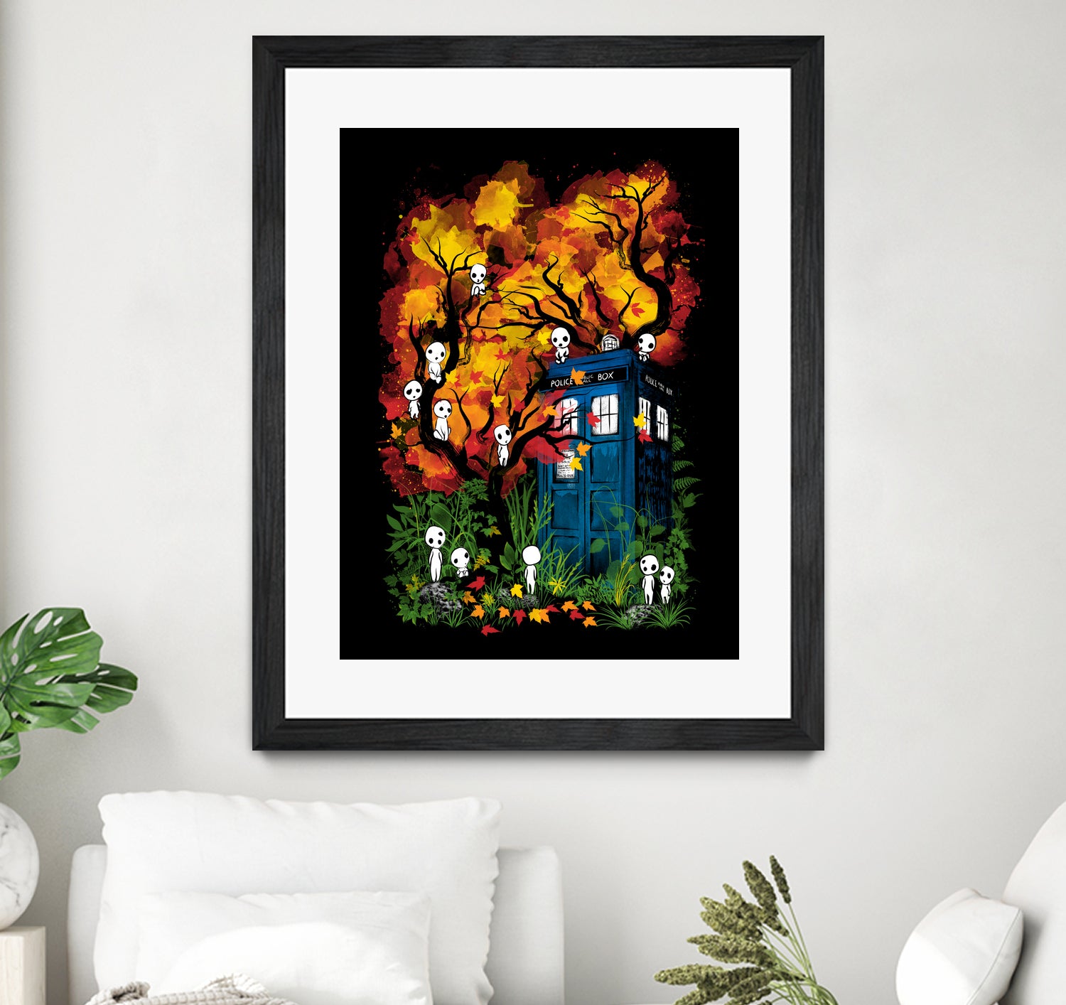 The Doctor in the Forest by Antonio Camarena on GIANT ART - black digital painting