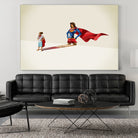 Kid of Steel 2 by Jason Ratliff on GIANT ART - red vector illustration