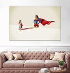 Kid of Steel 2 by Jason Ratliff on GIANT ART - red vector illustration