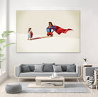 Kid of Steel 2 by Jason Ratliff on GIANT ART - red vector illustration