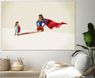 Kid of Steel 2 by Jason Ratliff on GIANT ART - red vector illustration