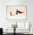 Kid of Steel 2 by Jason Ratliff on GIANT ART - red vector illustration